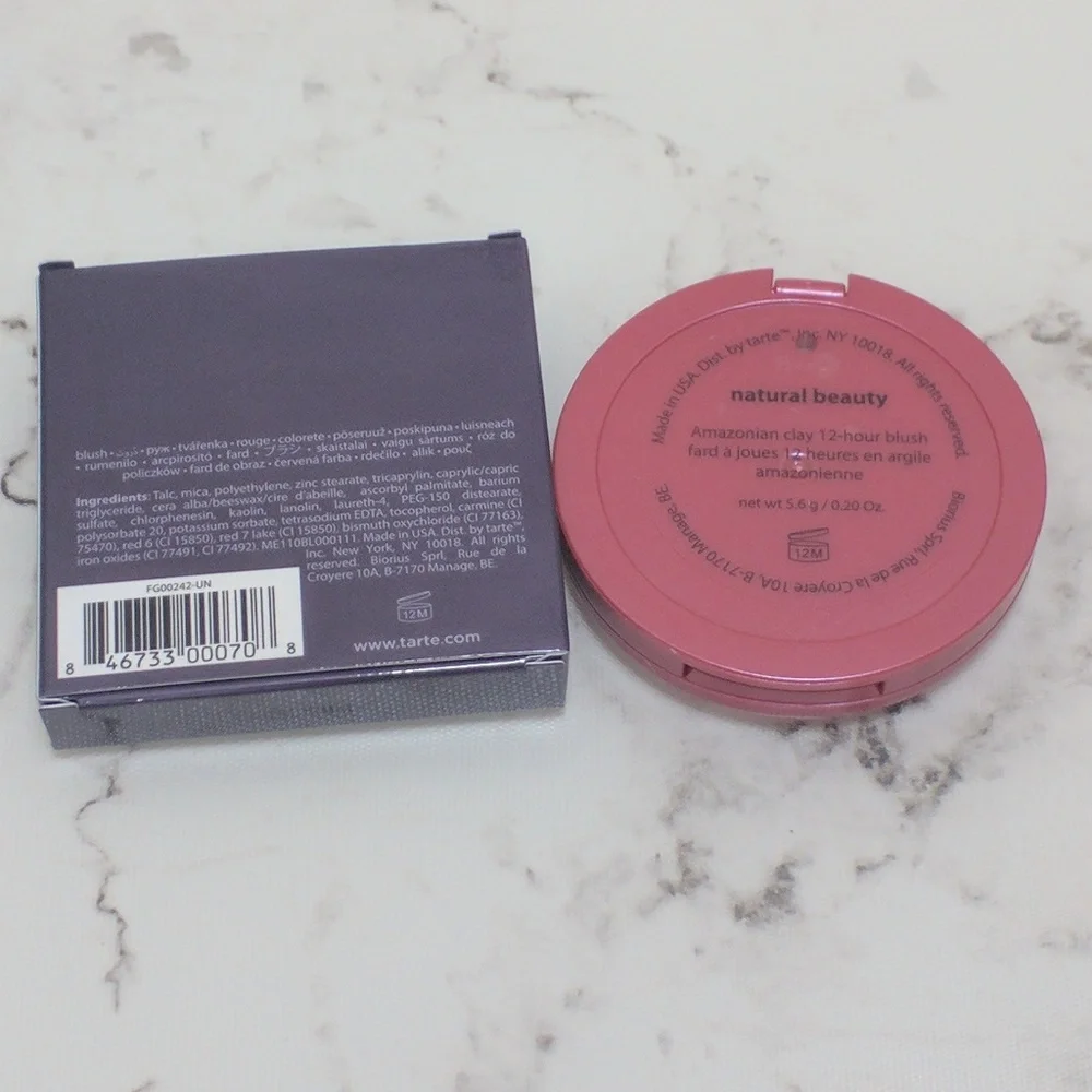 Tarte Amazonian Clay Blush Natural Beauty